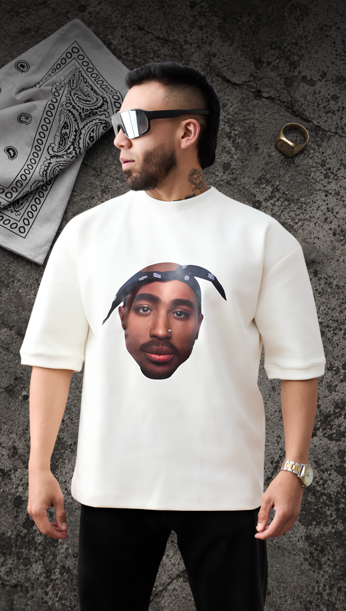 All eyes on me - 2pac White