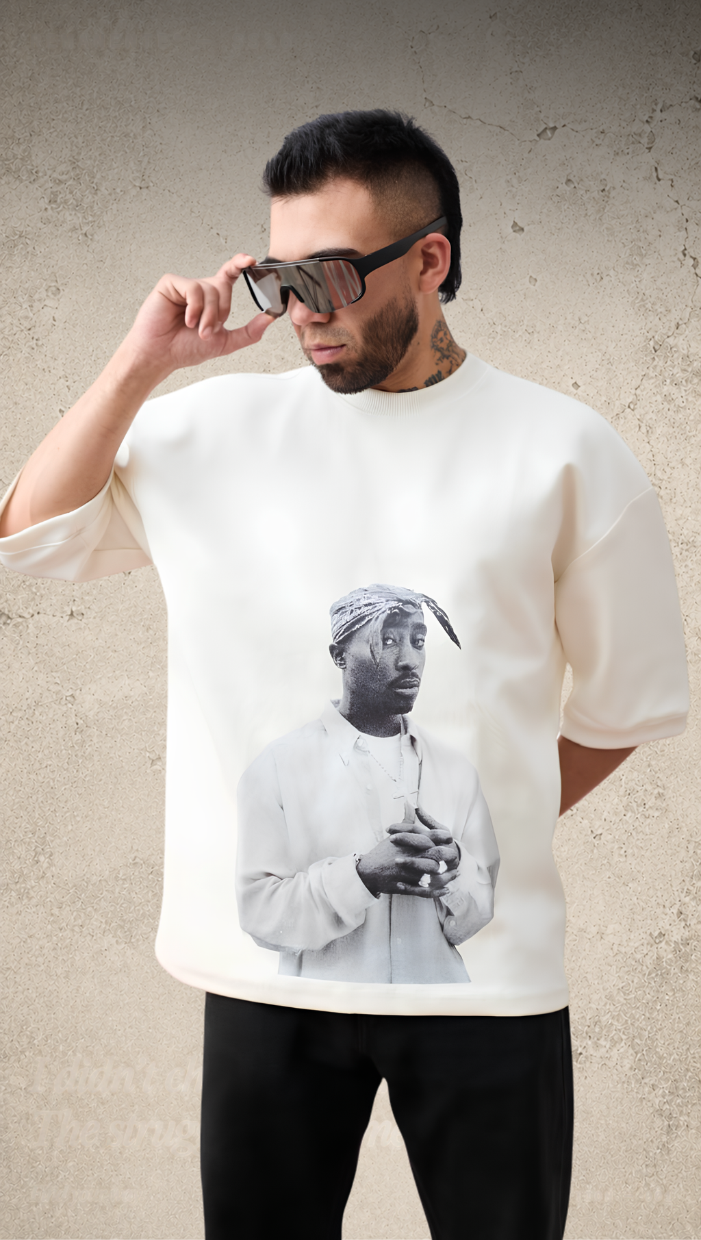 2pac - I’m Gettin’ Money - white